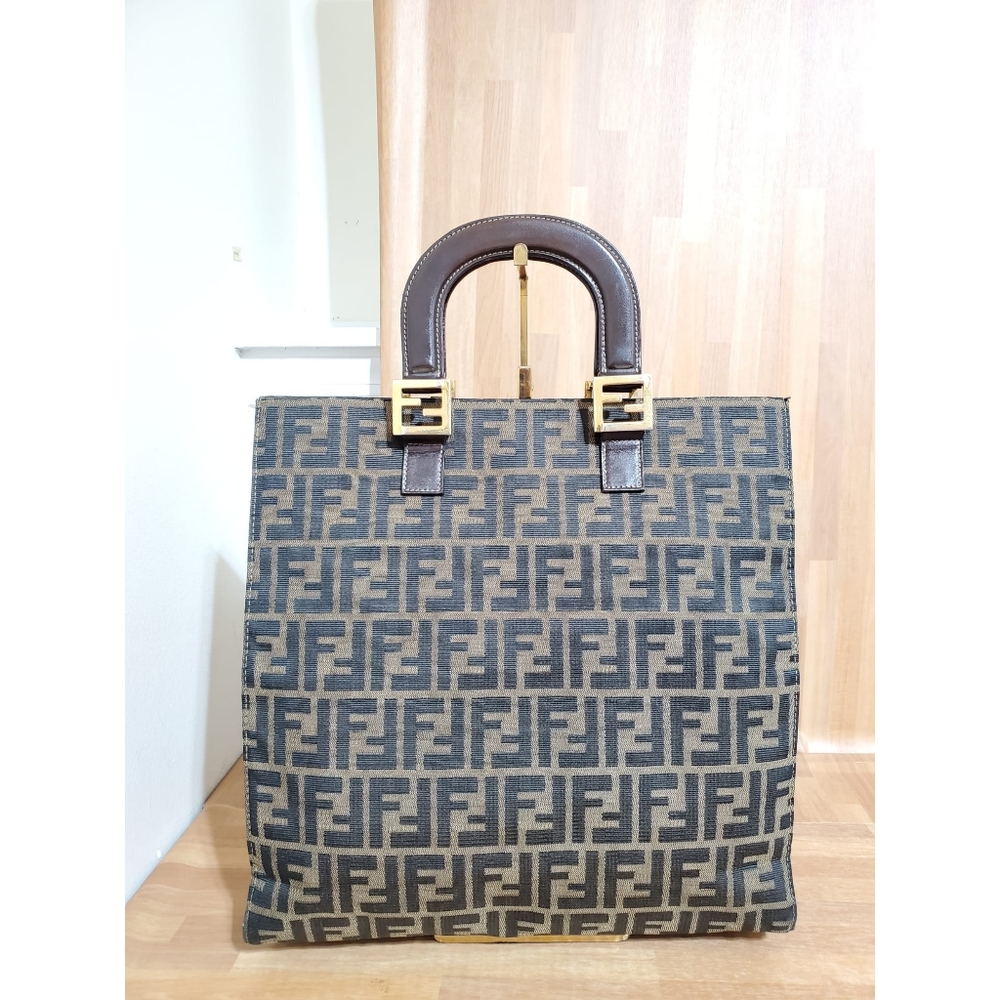 Fendi zucca Book Tote/Tote